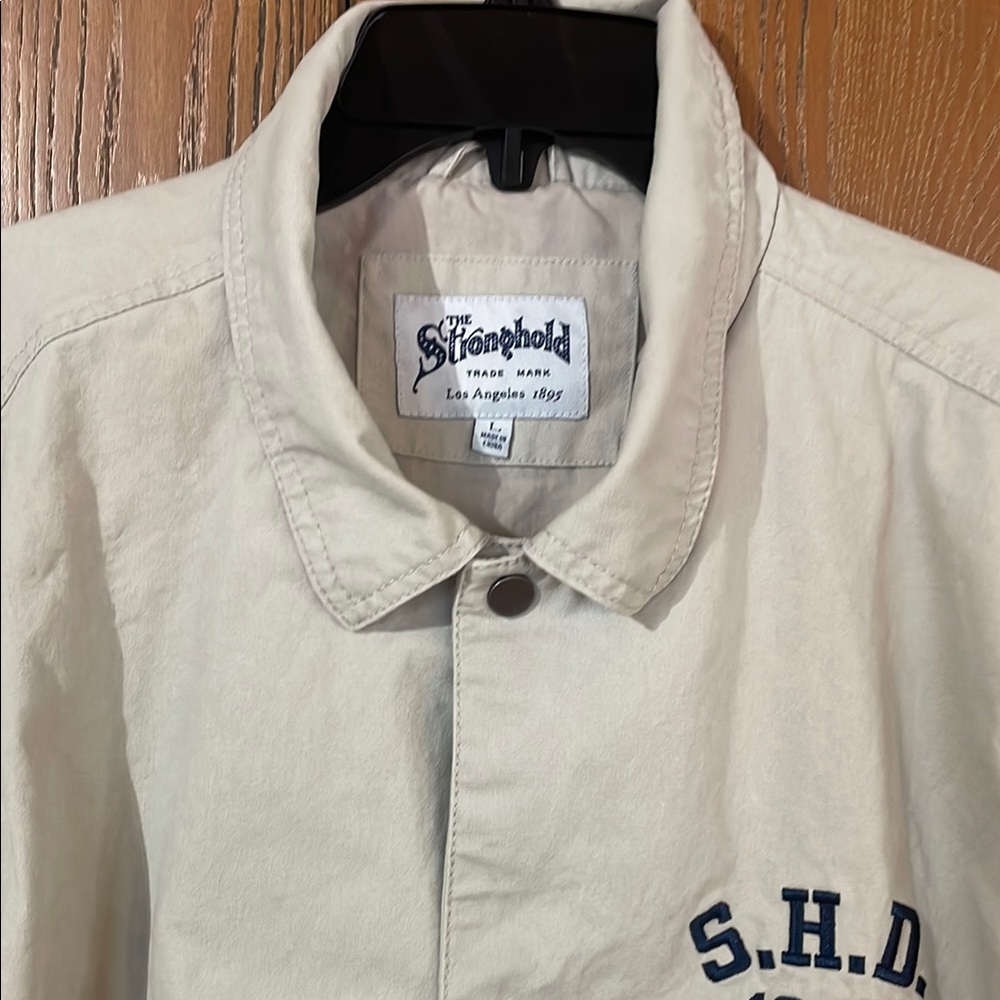 The Stronghold, Venice, Ca Cream Shirt Jacket